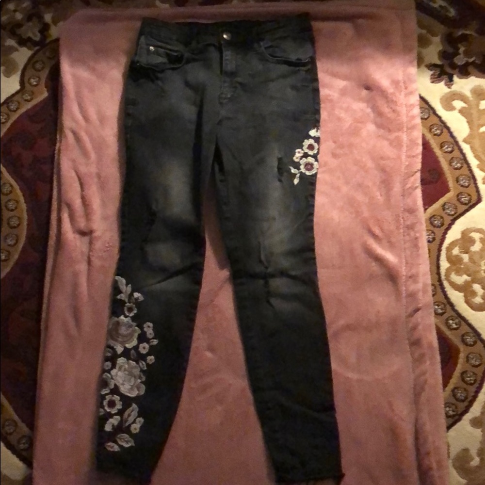black jeans